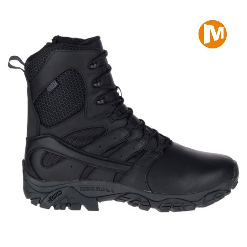 Merrell Moab 2 8" Tactical Response Waterproof Sicherheitsschuhe Damen Schwarz [DE-DBOXE]